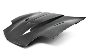 Chevrolet Corvette Hood - Anderson Composites - Type-TM, Carbon Fiber - `97-`04